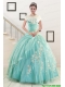 Ball Gown Sweetheart Cheap Quinceanera Dresses with Appliques