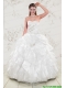 Classical Beading and Ruffles 2015 Quinceanera Dresses in White