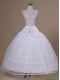 White Tulle Floor-length Petticoat