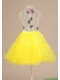 Yellow Hot Selling Mini-length Petticoat