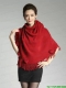 2015 Burgundy Knitted Fabric Wonderful Wraps