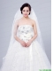 Cheap Four-Tier Cut Edge Drop Veil Wedding Veils