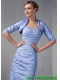 Elegant Lilac Satin Jacket For Prom
