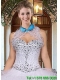 Exquisite Organza Blue Sleeveless Quinceanera Jacket With Ruffles