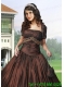 Gorgeous Special Occasion Quinceanera Jacket with Ruching and Embroidery