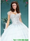 The Super White Tulle Special Occasion Quinceanera Jacket with Beading