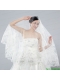 Two-Tier Lace Edge Wedding Veil for Wedding Party