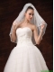 2 Layers Elbow Length Beautiful Wedding Veil