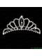 Classic Tiara Decorated With Shimmering Rhinestone