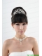 Dignified Crown with Wedding Jewelry Set Including Necklace And Earrings