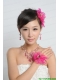Dignified Purple Alloy Necklace And Earring Set