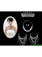 Flower Liked Jewerly Sets in Silver For Women