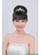Gorgeous Alloy With Rhinestone Ladies' Necklace and Tiara  Gorgeous Alloy With Rhinestone Ladies' Necklace and Tiara