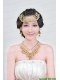Gorgeous Vintage Style Alloy Silver And Gold Ladies' Jewelry Sets