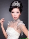 High Quality Alloy With Crystal Ladies' Tiara and Necklace