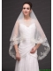 Lace Tulle Discount Bridal Veils For Wedding