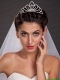 Simple Alloy Tiara With Rhinestone Decorates