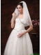 Two-tier Tulle Graceful Wedding Veil