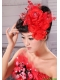 Best Red and Tulle For Headpieces With Beading