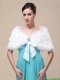 Faux Fur Special Occasion/ Wedding Shawl