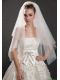Graceful Two-tier Beautiful Organza Bridal Veil