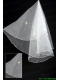 Organza Imitation Pearls Bridal Veil