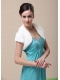 Pretty Faux Fur Special Occasion / Wedding Jacket With Short Sleeves On Sale