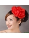 Red Imitation Pearls Headpieces For Party