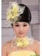 Rhinestones Lovely Tulle Hairpins Birdcage Veils