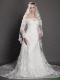 Royal Lace Appliques Tulle Bridal Veil