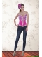 2015 Sweetheart Multi Color Corset with Pick Ups and Embroidery