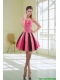 2015 Beautiful Multi Color Beaded Sweetheart Prom Dresses with Ruffles