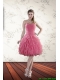 2015 New Style Strapless Prom Dresses with Beading and Ruffles