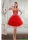 2015 New Style Sweetheart Prom Dresses with Beading and Ruffles