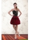 Multi Color Sweetheart Christmas Party Dresses with Ruffles and Beading