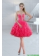 Sweetheart 2015 Cute Prom Dresses with Ruffles and Beading