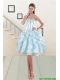 Sweetheart Ruffled Christmas Party Dresses with Embroidery and Ruffles