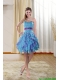 Sweetheart 2015 Junior Dresses with Ruffles and Beading