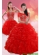 2015 Best Quinceanera Dresses With Beading and Ruffles
