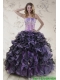Pretty 2015 Sweet 16 Dresses with Appliques and Ruffles