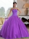 2015 Popular Sweetheart Ball Gown Quinceanera Dresses with Beading