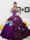 Best 2015 Luxurious Sweetheart Quinceanera Dresses with Pick Ups and Appliques