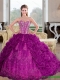 Best Sweetheart 2015 Quinceanera Dresses with Beading and Pick Ups