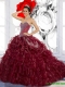 Best Sweetheart Ruffles and Appliques Quinceanera Dresses for 2015