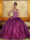 Brand New Beading Sweetheart Ball Gown Custom Made Sweet 15 Dress for 2015