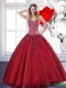 New Style 2015 15th Birthday Dresses with Appliques