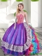 Beautiful Sweetheart Beading and Ruffles 15th Birthday Dresses in Multi Color