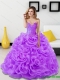 Best Beading and Rolling Flowers Lavender 2015 Sweet 15 Dresses