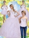 Custom Made Ball Gown Quinceanera Dresses with Beading and Ruffles