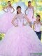Custom Made Quinceanera Dresses with Beading and Ruffles